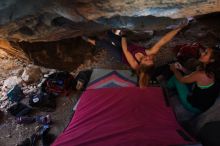 Bouldering in Hueco Tanks on 02/27/2016 with Blue Lizard Climbing and Yoga

Filename: SRM_20160227_1502001.JPG
Aperture: f/2.8
Shutter Speed: 1/250
Body: Canon EOS 20D
Lens: Canon EF 16-35mm f/2.8 L