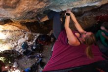 Bouldering in Hueco Tanks on 02/27/2016 with Blue Lizard Climbing and Yoga

Filename: SRM_20160227_1502200.JPG
Aperture: f/2.8
Shutter Speed: 1/250
Body: Canon EOS 20D
Lens: Canon EF 16-35mm f/2.8 L