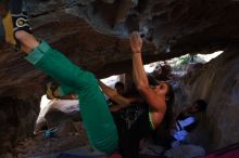 Bouldering in Hueco Tanks on 02/27/2016 with Blue Lizard Climbing and Yoga

Filename: SRM_20160227_1505100.JPG
Aperture: f/2.8
Shutter Speed: 1/250
Body: Canon EOS 20D
Lens: Canon EF 16-35mm f/2.8 L