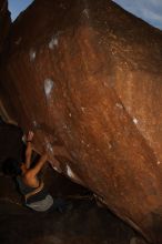 Bouldering in Hueco Tanks on 02/27/2016 with Blue Lizard Climbing and Yoga

Filename: SRM_20160227_1627420.JPG
Aperture: f/9.0
Shutter Speed: 1/250
Body: Canon EOS 20D
Lens: Canon EF 16-35mm f/2.8 L