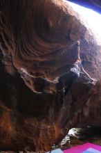 Bouldering in Hueco Tanks on 02/27/2016 with Blue Lizard Climbing and Yoga

Filename: SRM_20160227_1652380.JPG
Aperture: f/2.8
Shutter Speed: 1/125
Body: Canon EOS 20D
Lens: Canon EF 16-35mm f/2.8 L