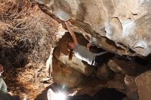 Bouldering in Hueco Tanks on 03/12/2016 with Blue Lizard Climbing and Yoga

Filename: SRM_20160312_1042490.jpg
Aperture: f/9.0
Shutter Speed: 1/250
Body: Canon EOS 20D
Lens: Canon EF 16-35mm f/2.8 L