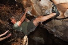 Bouldering in Hueco Tanks on 03/12/2016 with Blue Lizard Climbing and Yoga

Filename: SRM_20160312_1044260.jpg
Aperture: f/9.0
Shutter Speed: 1/250
Body: Canon EOS 20D
Lens: Canon EF 16-35mm f/2.8 L