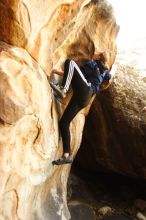 Bouldering in Hueco Tanks on 03/12/2016 with Blue Lizard Climbing and Yoga

Filename: SRM_20160312_1258151.jpg
Aperture: f/2.8
Shutter Speed: 1/250
Body: Canon EOS 20D
Lens: Canon EF 16-35mm f/2.8 L