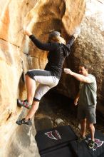 Bouldering in Hueco Tanks on 03/12/2016 with Blue Lizard Climbing and Yoga

Filename: SRM_20160312_1303440.jpg
Aperture: f/2.8
Shutter Speed: 1/250
Body: Canon EOS 20D
Lens: Canon EF 16-35mm f/2.8 L