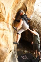 Bouldering in Hueco Tanks on 03/12/2016 with Blue Lizard Climbing and Yoga

Filename: SRM_20160312_1303480.jpg
Aperture: f/2.8
Shutter Speed: 1/250
Body: Canon EOS 20D
Lens: Canon EF 16-35mm f/2.8 L