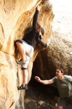 Bouldering in Hueco Tanks on 03/12/2016 with Blue Lizard Climbing and Yoga

Filename: SRM_20160312_1303501.jpg
Aperture: f/2.8
Shutter Speed: 1/250
Body: Canon EOS 20D
Lens: Canon EF 16-35mm f/2.8 L