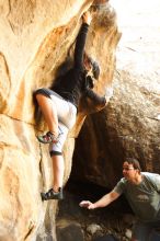 Bouldering in Hueco Tanks on 03/12/2016 with Blue Lizard Climbing and Yoga

Filename: SRM_20160312_1303502.jpg
Aperture: f/2.8
Shutter Speed: 1/250
Body: Canon EOS 20D
Lens: Canon EF 16-35mm f/2.8 L