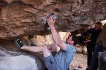 Bouldering in Hueco Tanks on 03/12/2016 with Blue Lizard Climbing and Yoga

Filename: SRM_20160312_1329380.jpg
Aperture: f/2.8
Shutter Speed: 1/250
Body: Canon EOS 20D
Lens: Canon EF 16-35mm f/2.8 L