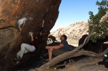 Bouldering in Hueco Tanks on 03/13/2016 with Blue Lizard Climbing and Yoga

Filename: SRM_20160313_0945130.jpg
Aperture: f/9.0
Shutter Speed: 1/250
Body: Canon EOS 20D
Lens: Canon EF 16-35mm f/2.8 L