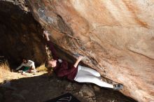 Bouldering in Hueco Tanks on 03/13/2016 with Blue Lizard Climbing and Yoga

Filename: SRM_20160313_1024250.jpg
Aperture: f/9.0
Shutter Speed: 1/250
Body: Canon EOS 20D
Lens: Canon EF 16-35mm f/2.8 L