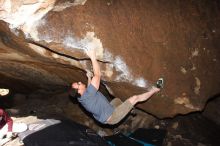 Bouldering in Hueco Tanks on 03/13/2016 with Blue Lizard Climbing and Yoga

Filename: SRM_20160313_1232050.jpg
Aperture: f/8.0
Shutter Speed: 1/250
Body: Canon EOS 20D
Lens: Canon EF 16-35mm f/2.8 L