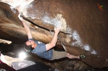 Bouldering in Hueco Tanks on 03/13/2016 with Blue Lizard Climbing and Yoga

Filename: SRM_20160313_1232160.jpg
Aperture: f/8.0
Shutter Speed: 1/250
Body: Canon EOS 20D
Lens: Canon EF 16-35mm f/2.8 L