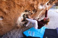 Bouldering in Hueco Tanks on 03/13/2016 with Blue Lizard Climbing and Yoga

Filename: SRM_20160313_1414260.jpg
Aperture: f/4.0
Shutter Speed: 1/250
Body: Canon EOS 20D
Lens: Canon EF 16-35mm f/2.8 L