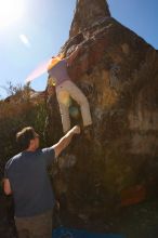 Bouldering in Hueco Tanks on 03/13/2016 with Blue Lizard Climbing and Yoga

Filename: SRM_20160313_1427370.jpg
Aperture: f/9.0
Shutter Speed: 1/250
Body: Canon EOS 20D
Lens: Canon EF 16-35mm f/2.8 L