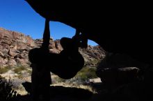 Bouldering in Hueco Tanks on 03/13/2016 with Blue Lizard Climbing and Yoga

Filename: SRM_20160313_1508191.jpg
Aperture: f/9.0
Shutter Speed: 1/250
Body: Canon EOS 20D
Lens: Canon EF 16-35mm f/2.8 L