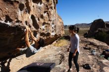 Bouldering in Hueco Tanks on 03/18/2016 with Blue Lizard Climbing and Yoga

Filename: SRM_20160318_0905200.jpg
Aperture: f/8.0
Shutter Speed: 1/250
Body: Canon EOS 20D
Lens: Canon EF 16-35mm f/2.8 L