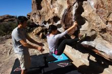 Bouldering in Hueco Tanks on 03/18/2016 with Blue Lizard Climbing and Yoga

Filename: SRM_20160318_0909330.jpg
Aperture: f/10.0
Shutter Speed: 1/250
Body: Canon EOS 20D
Lens: Canon EF 16-35mm f/2.8 L