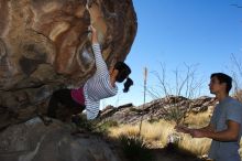 Bouldering in Hueco Tanks on 03/18/2016 with Blue Lizard Climbing and Yoga

Filename: SRM_20160318_0933300.jpg
Aperture: f/8.0
Shutter Speed: 1/250
Body: Canon EOS 20D
Lens: Canon EF 16-35mm f/2.8 L