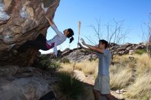 Bouldering in Hueco Tanks on 03/18/2016 with Blue Lizard Climbing and Yoga

Filename: SRM_20160318_0944570.jpg
Aperture: f/8.0
Shutter Speed: 1/250
Body: Canon EOS 20D
Lens: Canon EF 16-35mm f/2.8 L