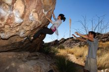 Bouldering in Hueco Tanks on 03/18/2016 with Blue Lizard Climbing and Yoga

Filename: SRM_20160318_0945080.jpg
Aperture: f/10.0
Shutter Speed: 1/250
Body: Canon EOS 20D
Lens: Canon EF 16-35mm f/2.8 L