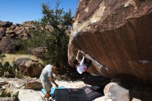 Bouldering in Hueco Tanks on 03/18/2016 with Blue Lizard Climbing and Yoga

Filename: SRM_20160318_1104130.jpg
Aperture: f/10.0
Shutter Speed: 1/250
Body: Canon EOS 20D
Lens: Canon EF 16-35mm f/2.8 L