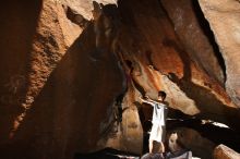 Bouldering in Hueco Tanks on 03/18/2016 with Blue Lizard Climbing and Yoga

Filename: SRM_20160318_1335210.jpg
Aperture: f/6.3
Shutter Speed: 1/250
Body: Canon EOS 20D
Lens: Canon EF 16-35mm f/2.8 L