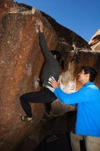 Bouldering in Hueco Tanks on 03/19/2016 with Blue Lizard Climbing and Yoga

Filename: SRM_20160319_0952190.jpg
Aperture: f/8.0
Shutter Speed: 1/250
Body: Canon EOS 20D
Lens: Canon EF 16-35mm f/2.8 L