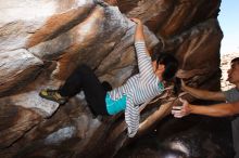 Bouldering in Hueco Tanks on 03/19/2016 with Blue Lizard Climbing and Yoga

Filename: SRM_20160319_1206220.jpg
Aperture: f/8.0
Shutter Speed: 1/250
Body: Canon EOS 20D
Lens: Canon EF 16-35mm f/2.8 L