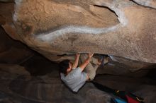 Bouldering in Hueco Tanks on 03/19/2016 with Blue Lizard Climbing and Yoga

Filename: SRM_20160319_1326030.jpg
Aperture: f/8.0
Shutter Speed: 1/250
Body: Canon EOS 20D
Lens: Canon EF 16-35mm f/2.8 L