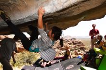 Bouldering in Hueco Tanks on 03/19/2016 with Blue Lizard Climbing and Yoga

Filename: SRM_20160319_1341580.jpg
Aperture: f/8.0
Shutter Speed: 1/250
Body: Canon EOS 20D
Lens: Canon EF 16-35mm f/2.8 L