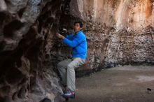 Bouldering in Hueco Tanks on 03/19/2016 with Blue Lizard Climbing and Yoga

Filename: SRM_20160319_1559150.jpg
Aperture: f/4.0
Shutter Speed: 1/80
Body: Canon EOS 20D
Lens: Canon EF 16-35mm f/2.8 L