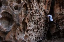 Bouldering in Hueco Tanks on 03/19/2016 with Blue Lizard Climbing and Yoga

Filename: SRM_20160319_1600350.jpg
Aperture: f/4.0
Shutter Speed: 1/80
Body: Canon EOS 20D
Lens: Canon EF 16-35mm f/2.8 L