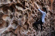 Bouldering in Hueco Tanks on 03/19/2016 with Blue Lizard Climbing and Yoga

Filename: SRM_20160319_1601060.jpg
Aperture: f/4.0
Shutter Speed: 1/60
Body: Canon EOS 20D
Lens: Canon EF 16-35mm f/2.8 L