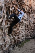 Bouldering in Hueco Tanks on 03/19/2016 with Blue Lizard Climbing and Yoga

Filename: SRM_20160319_1601250.jpg
Aperture: f/4.0
Shutter Speed: 1/60
Body: Canon EOS 20D
Lens: Canon EF 16-35mm f/2.8 L