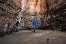 Bouldering in Hueco Tanks on 03/19/2016 with Blue Lizard Climbing and Yoga

Filename: SRM_20160319_1602130.jpg
Aperture: f/4.0
Shutter Speed: 1/60
Body: Canon EOS 20D
Lens: Canon EF 16-35mm f/2.8 L