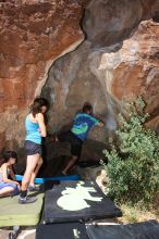 Bouldering in Hueco Tanks on 03/26/2016 with Blue Lizard Climbing and Yoga

Filename: SRM_20160326_1015330.jpg
Aperture: f/8.0
Shutter Speed: 1/250
Body: Canon EOS 20D
Lens: Canon EF 16-35mm f/2.8 L