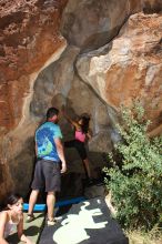 Bouldering in Hueco Tanks on 03/26/2016 with Blue Lizard Climbing and Yoga

Filename: SRM_20160326_1016530.jpg
Aperture: f/8.0
Shutter Speed: 1/250
Body: Canon EOS 20D
Lens: Canon EF 16-35mm f/2.8 L