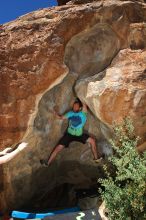 Bouldering in Hueco Tanks on 03/26/2016 with Blue Lizard Climbing and Yoga

Filename: SRM_20160326_1017410.jpg
Aperture: f/8.0
Shutter Speed: 1/250
Body: Canon EOS 20D
Lens: Canon EF 16-35mm f/2.8 L