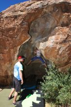 Bouldering in Hueco Tanks on 03/26/2016 with Blue Lizard Climbing and Yoga

Filename: SRM_20160326_1024560.jpg
Aperture: f/8.0
Shutter Speed: 1/250
Body: Canon EOS 20D
Lens: Canon EF 16-35mm f/2.8 L