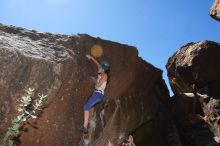 Bouldering in Hueco Tanks on 03/26/2016 with Blue Lizard Climbing and Yoga

Filename: SRM_20160326_1154130.jpg
Aperture: f/8.0
Shutter Speed: 1/250
Body: Canon EOS 20D
Lens: Canon EF 16-35mm f/2.8 L