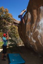 Bouldering in Hueco Tanks on 03/26/2016 with Blue Lizard Climbing and Yoga

Filename: SRM_20160326_1209160.jpg
Aperture: f/8.0
Shutter Speed: 1/250
Body: Canon EOS 20D
Lens: Canon EF 16-35mm f/2.8 L