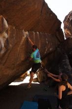 Bouldering in Hueco Tanks on 03/26/2016 with Blue Lizard Climbing and Yoga

Filename: SRM_20160326_1314550.jpg
Aperture: f/8.0
Shutter Speed: 1/250
Body: Canon EOS 20D
Lens: Canon EF 16-35mm f/2.8 L