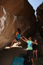 Bouldering in Hueco Tanks on 03/26/2016 with Blue Lizard Climbing and Yoga

Filename: SRM_20160326_1318570.jpg
Aperture: f/8.0
Shutter Speed: 1/250
Body: Canon EOS 20D
Lens: Canon EF 16-35mm f/2.8 L