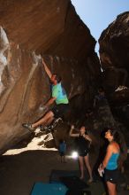 Bouldering in Hueco Tanks on 03/26/2016 with Blue Lizard Climbing and Yoga

Filename: SRM_20160326_1322190.jpg
Aperture: f/8.0
Shutter Speed: 1/250
Body: Canon EOS 20D
Lens: Canon EF 16-35mm f/2.8 L