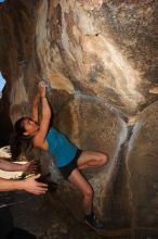 Bouldering in Hueco Tanks on 03/26/2016 with Blue Lizard Climbing and Yoga

Filename: SRM_20160326_1412510.jpg
Aperture: f/8.0
Shutter Speed: 1/250
Body: Canon EOS 20D
Lens: Canon EF 16-35mm f/2.8 L