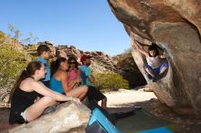 Bouldering in Hueco Tanks on 03/26/2016 with Blue Lizard Climbing and Yoga

Filename: SRM_20160326_1418470.jpg
Aperture: f/7.1
Shutter Speed: 1/250
Body: Canon EOS 20D
Lens: Canon EF 16-35mm f/2.8 L