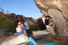 Bouldering in Hueco Tanks on 03/26/2016 with Blue Lizard Climbing and Yoga

Filename: SRM_20160326_1421380.jpg
Aperture: f/7.1
Shutter Speed: 1/250
Body: Canon EOS 20D
Lens: Canon EF 16-35mm f/2.8 L