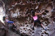 Bouldering in Hueco Tanks on 03/26/2016 with Blue Lizard Climbing and Yoga

Filename: SRM_20160326_1547330.jpg
Aperture: f/2.8
Shutter Speed: 1/50
Body: Canon EOS 20D
Lens: Canon EF 16-35mm f/2.8 L