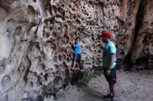 Bouldering in Hueco Tanks on 03/26/2016 with Blue Lizard Climbing and Yoga

Filename: SRM_20160326_1548110.jpg
Aperture: f/2.8
Shutter Speed: 1/100
Body: Canon EOS 20D
Lens: Canon EF 16-35mm f/2.8 L